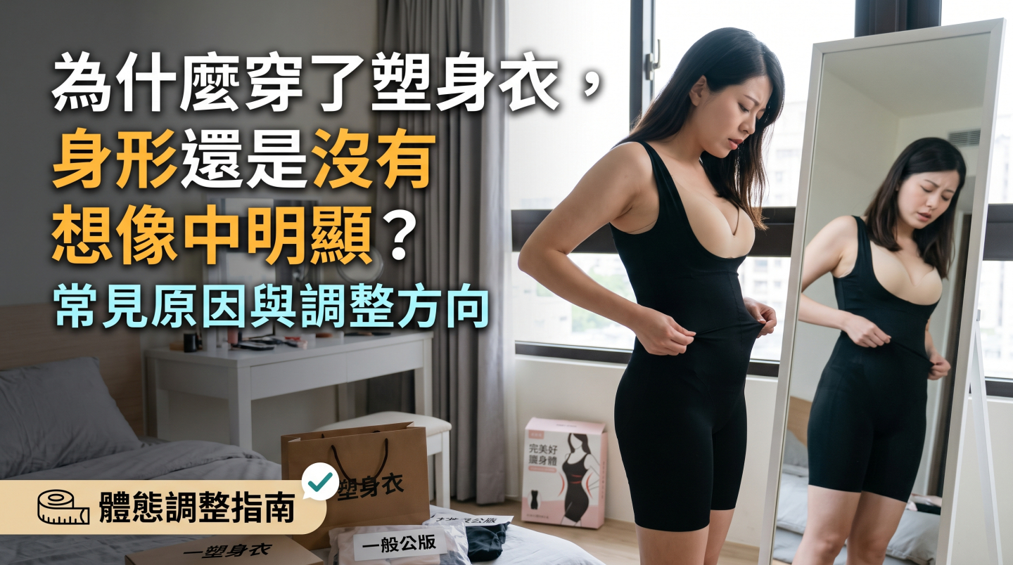 公版塑身衣與赫本手工量身訂製塑身衣比較